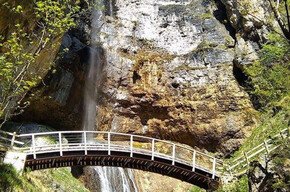 Die Wasserfälle von Tret