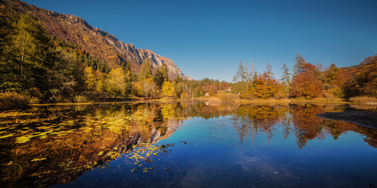Herfst in het berglandschap van Trentino #2