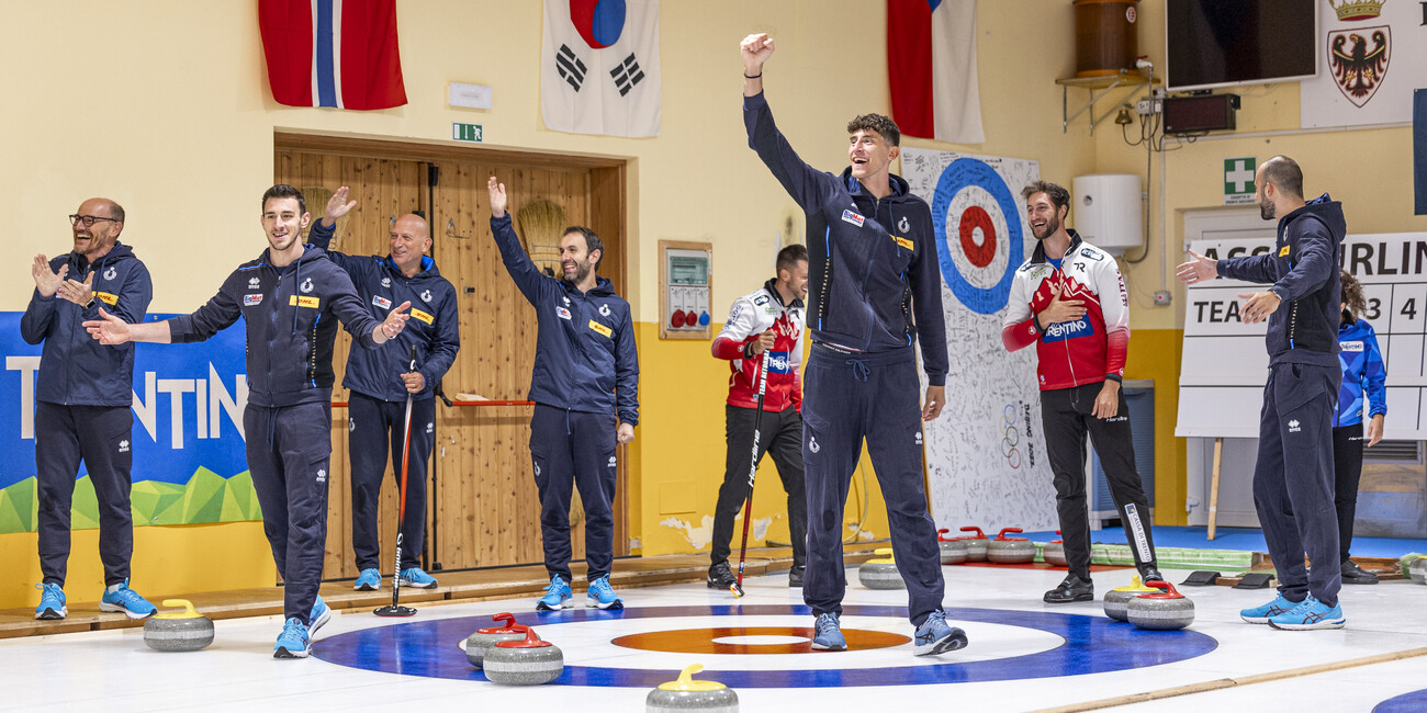 LE NAZIONALI DI VOLLEY E CURLING PROTAGONISTE DI UNA GIORNATA DAVVERO OLIMPICA  #1