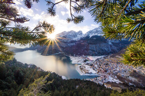 Lake Molveno weather in winter | © Lago di Molveno Inverno ph Frizzera