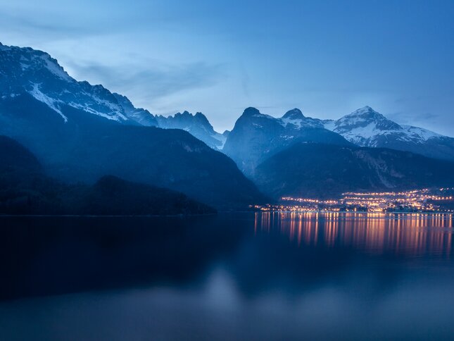 Molveno bei schlechtem Wetter - Winterlandschaft | © Lago di Molveno Inverno ph Frizzera