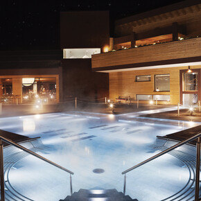 QC Terme Dolomiti - Piscine scoperta