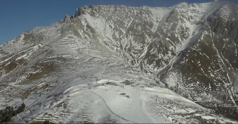 Webcam Pampeago  - Predazzo -  Obereggen - Mountain hut Passo Feudo