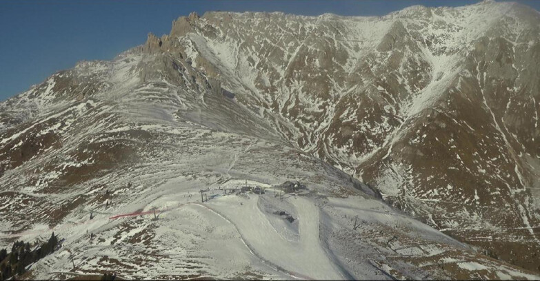 Webcam Pampeago  - Predazzo -  Obereggen - Mountain hut Passo Feudo