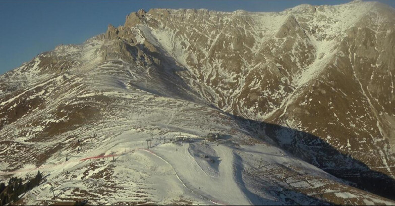 Webcam Pampeago  - Predazzo -  Obereggen - Mountain hut Passo Feudo