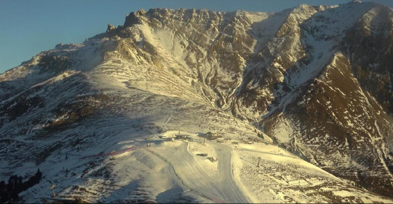 Webcam Pampeago  - Predazzo -  Obereggen - Mountain hut Passo Feudo