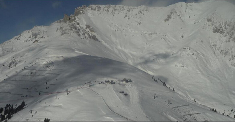 Webcam Pampeago  - Predazzo -  Obereggen - Mountain hut Passo Feudo