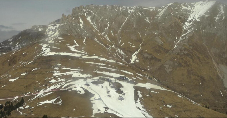 Webcam Pampeago  - Predazzo -  Obereggen - Passo Feudo Berghütte