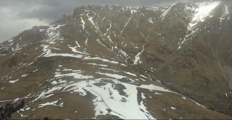 Webcam Pampeago  - Predazzo -  Obereggen - Passo Feudo Berghütte