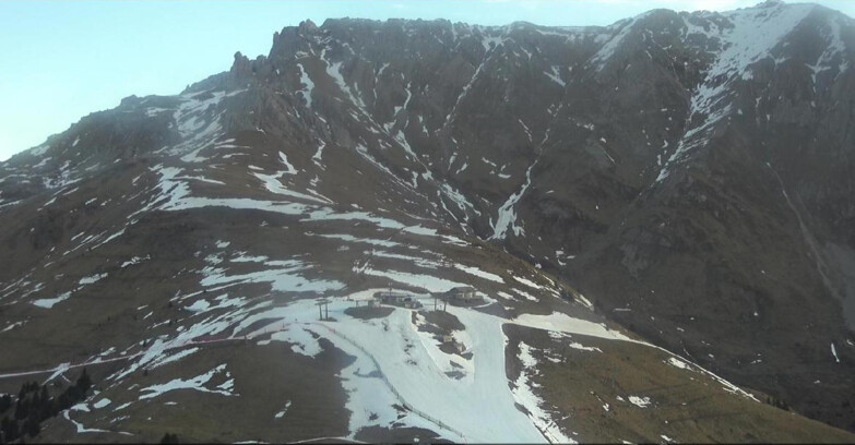 Webcam Pampeago  - Predazzo -  Obereggen - Passo Feudo Berghütte