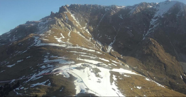 Webcam Pampeago  - Predazzo -  Obereggen - Passo Feudo Berghütte