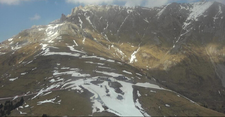 Webcam Пампеаго - Предаццо - Оберегген	 - Mountain hut Passo Feudo