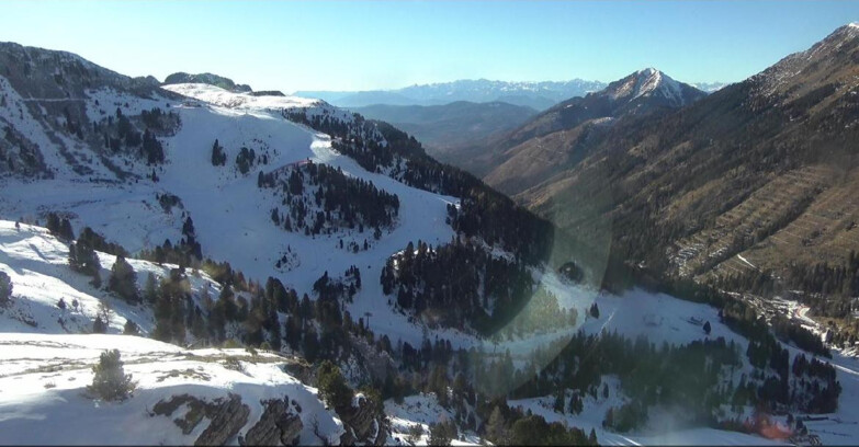 Webcam Pampeago  - Predazzo -  Obereggen - Piste Agnello