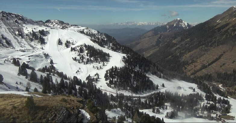 Webcam Pampeago  - Predazzo -  Obereggen - Pista Agnello