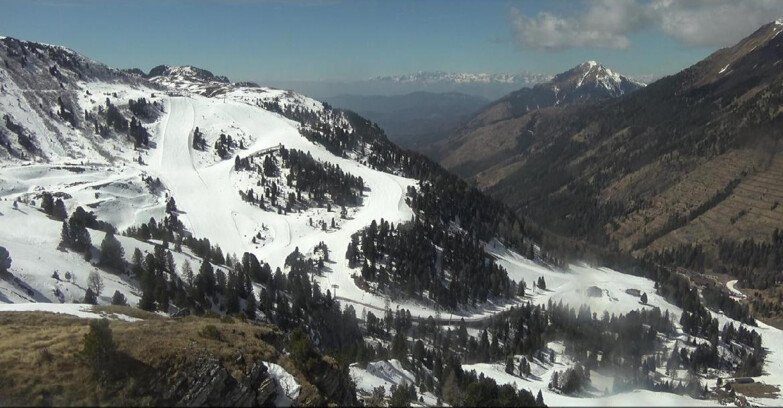 Webcam Pampeago  - Predazzo -  Obereggen - Piste Agnello