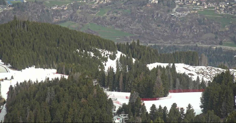 Webcam Alpe Cermis - Lagorai Sesselbahn