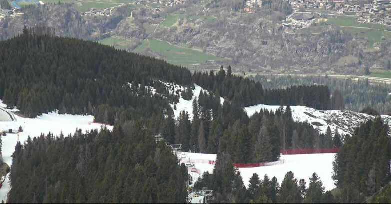 Webcam Alpe Cermis - Lagorai Sesselbahn