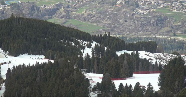 Webcam Alpe Cermis - Lagorai Sesselbahn