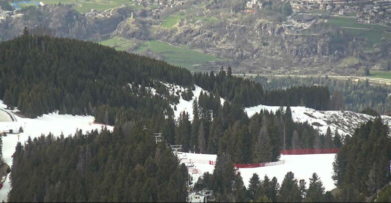 Webcam Alpe Cermis - Lagorai Sesselbahn