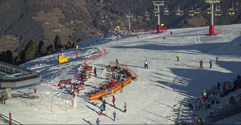 Webcam Alpe Cermis  - Chairlift and slope Lagorai
