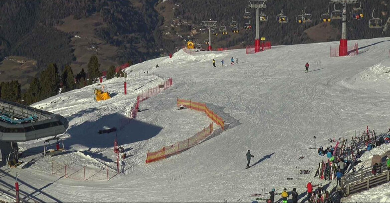 Webcam Alpe Cermis  - Chairlift and slope Lagorai