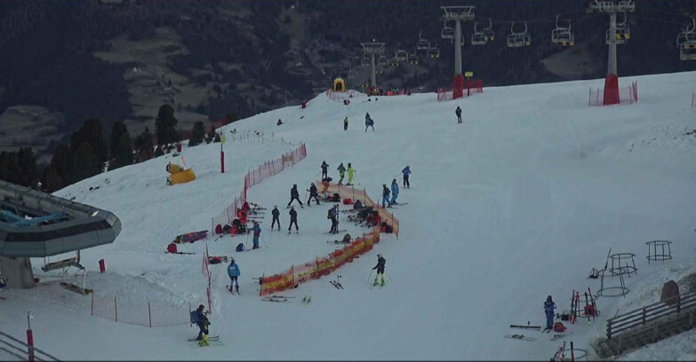 Webcam Alpe Cermis  - Chairlift and slope Lagorai