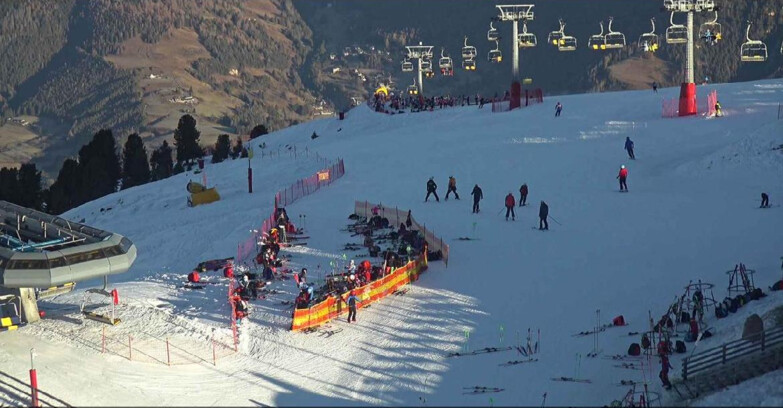 Webcam Alpe Cermis  - Chairlift and slope Lagorai