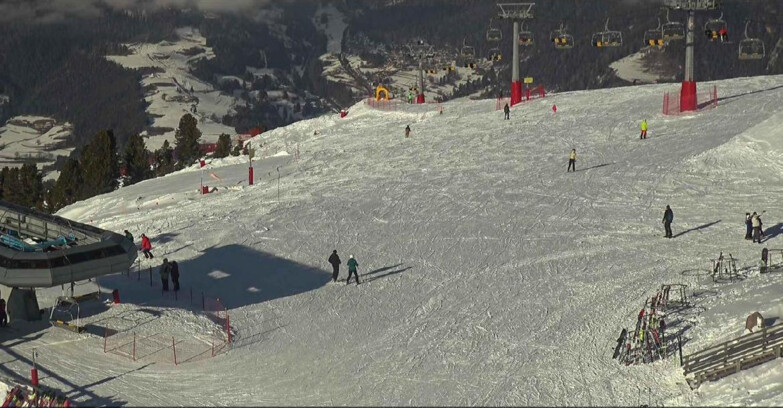 Webcam Alpe Cermis - Sesselbahn und Piste Lagorai