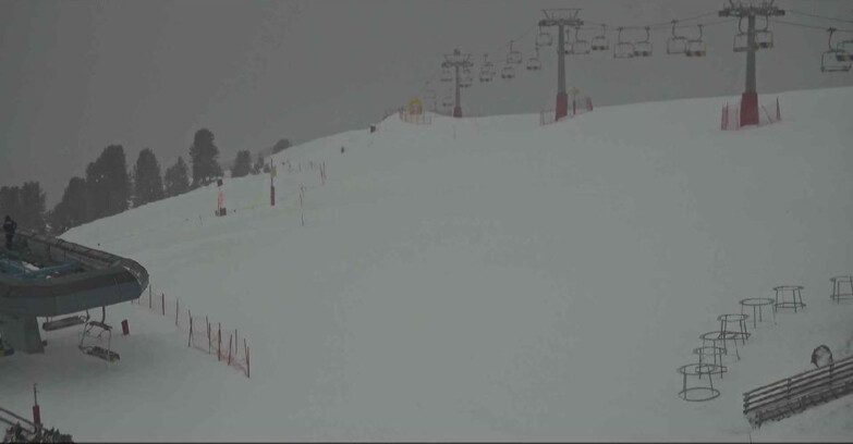 Webcam Alpe Cermis  - Chairlift and slope Lagorai
