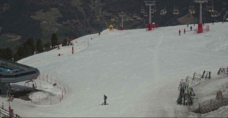 Webcam Alpe Cermis  - Chairlift and slope Lagorai