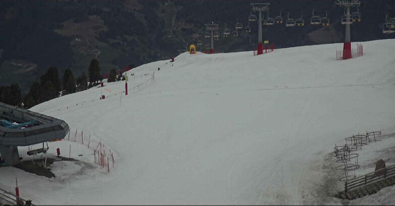Webcam Alpe Cermis  - Chairlift and slope Lagorai