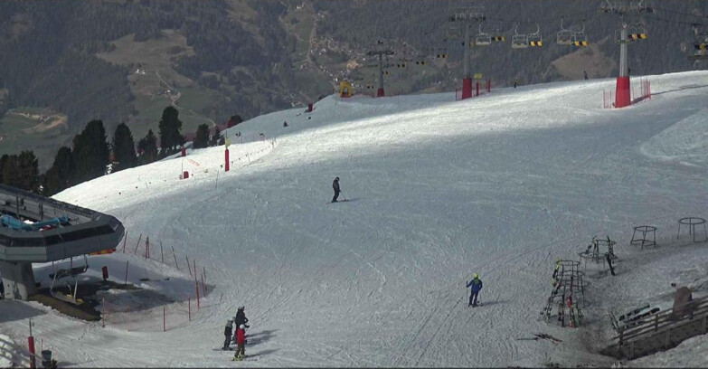 Webcam Alpe-Cermis - Seggiovia e pista Lagorai