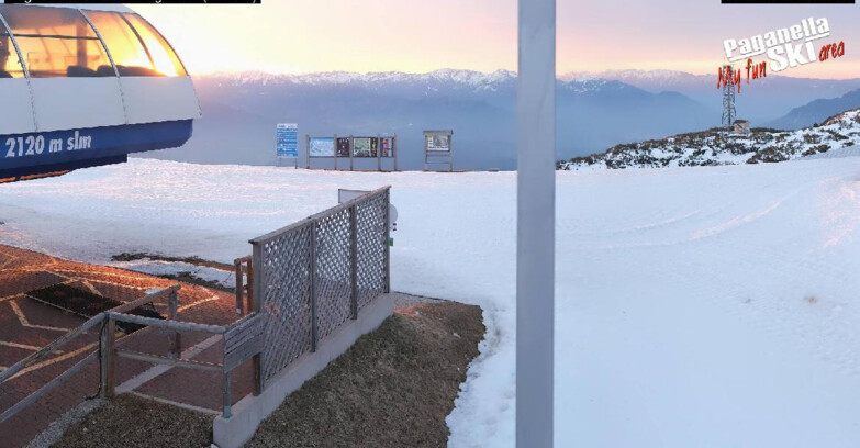 Webcam Paganella Ski – Andalo – Fai della Paganella - Cima Paganella