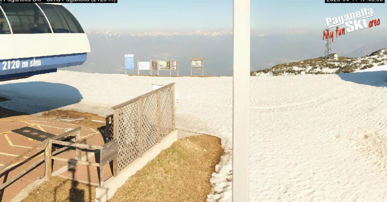 Webcam Paganella Ski – Andalo – Fai della Paganella - Cima Paganella