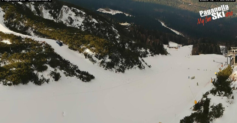 Webcam Paganella Ski – Andalo – Fai della Paganella - Pista Olimpionica 3