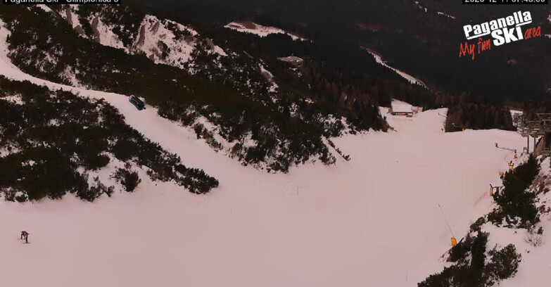 Webcam Paganella Ski – Andalo – Fai della Paganella - Pista Olimpionica 3
