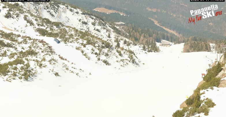 Webcam Paganella Ski – Andalo – Fai della Paganella - Pista Olimpionica 3