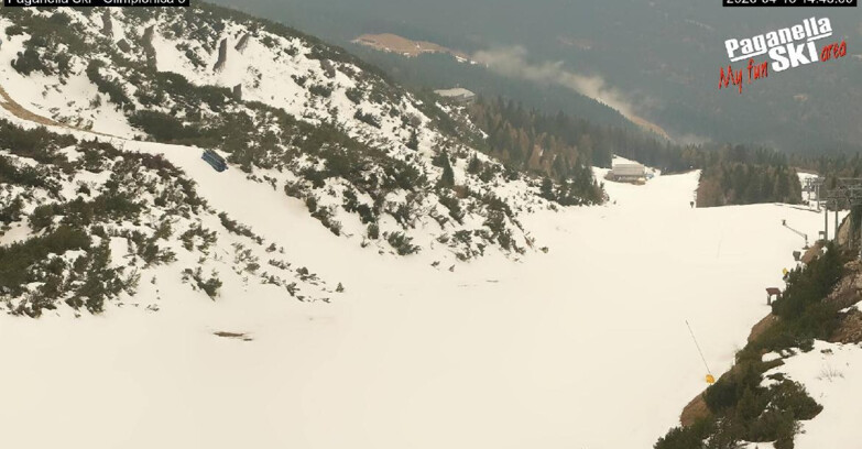 Webcam Paganella Ski – Andalo – Fai della Paganella - Pista Olimpionica 3