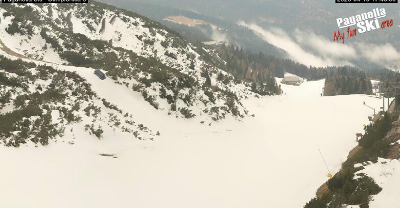 Webcam Paganella Ski – Andalo – Fai della Paganella - Pista Olimpionica 3