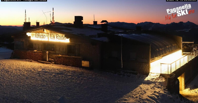 Webcam Paganella Ski – Andalo – Fai della Paganella - Rifugio La Roda