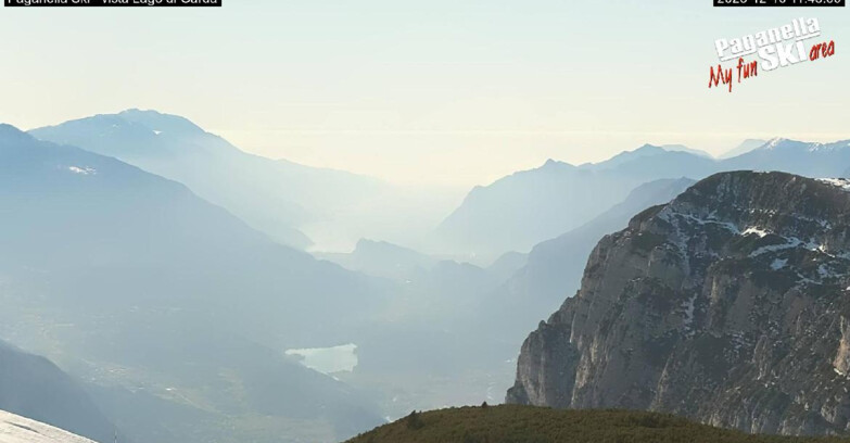 Webcam Paganella Ski – Andalo – Fai della Paganella - Vista Lago di Garda