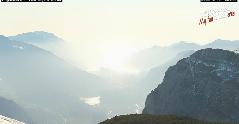 Webcam Paganella Ski – Andalo – Fai della Paganella - Vista Lago di Garda