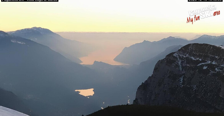 Webcam Paganella Ski – Andalo – Fai della Paganella - Vista Lago di Garda