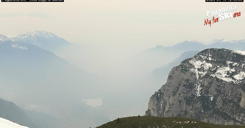Webcam Paganella Ski – Andalo – Fai della Paganella - Vista Lago di Garda