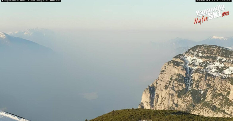 Webcam Paganella Ski -Андало-Фаи-делла-Паганелла  - Vista Lago di Garda