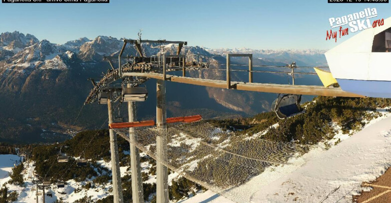 Webcam Paganella Ski – Andalo – Fai della Paganella - Cableway Doss Pelà