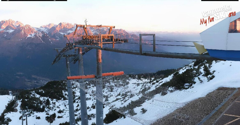 Webcam Paganella Ski – Andalo – Fai della Paganella - Cableway Doss Pelà
