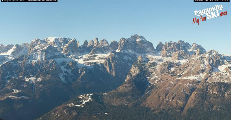 Webcam Paganella Ski – Andalo – Fai della Paganella - Dolomiti di Brenta