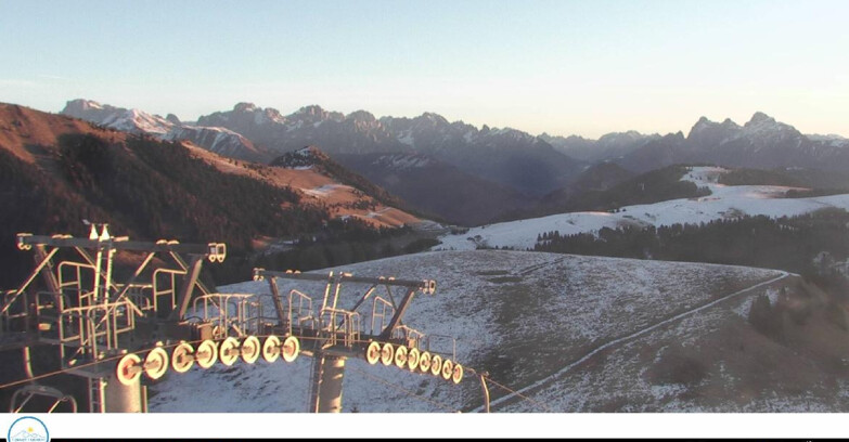 Webcam Passo Brocon-Marande - Panorama vs. Paradiso