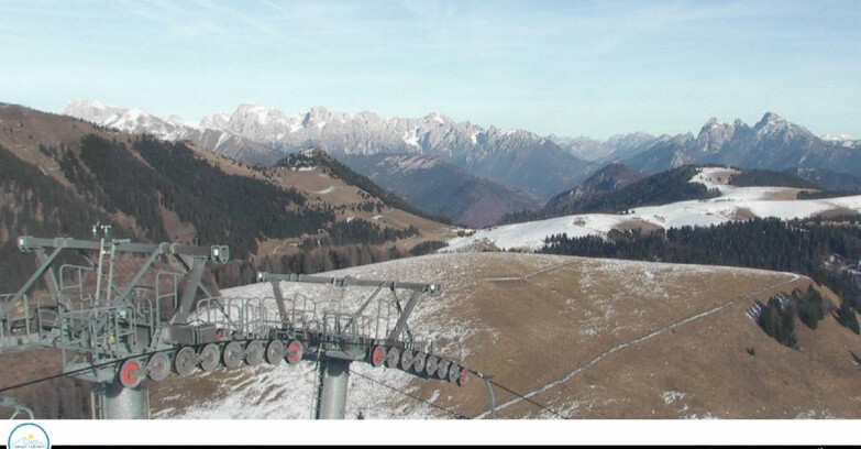 Webcam Passo Brocon-Marande - Panorama vs. Paradiso